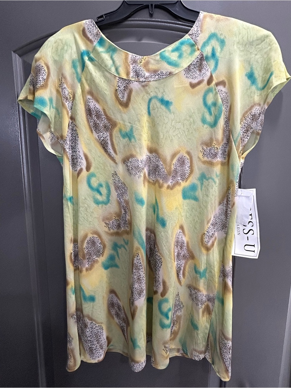 DRESS U By SHARON NWT Short Sleeve Blouse Style No. 474 Sz 17/18